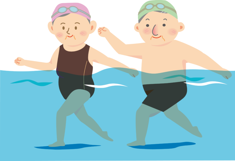 水中運動のすすめ　腰痛の患者さんへ